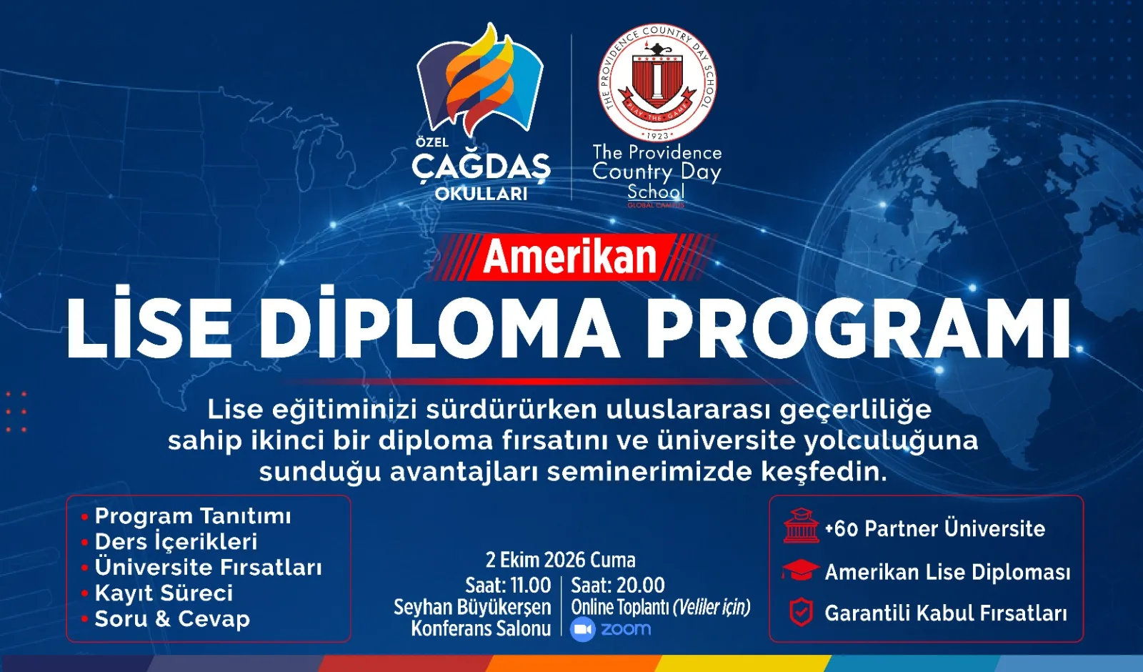 AMERİKA ÇİFT DİPLOMA PROGRAMI