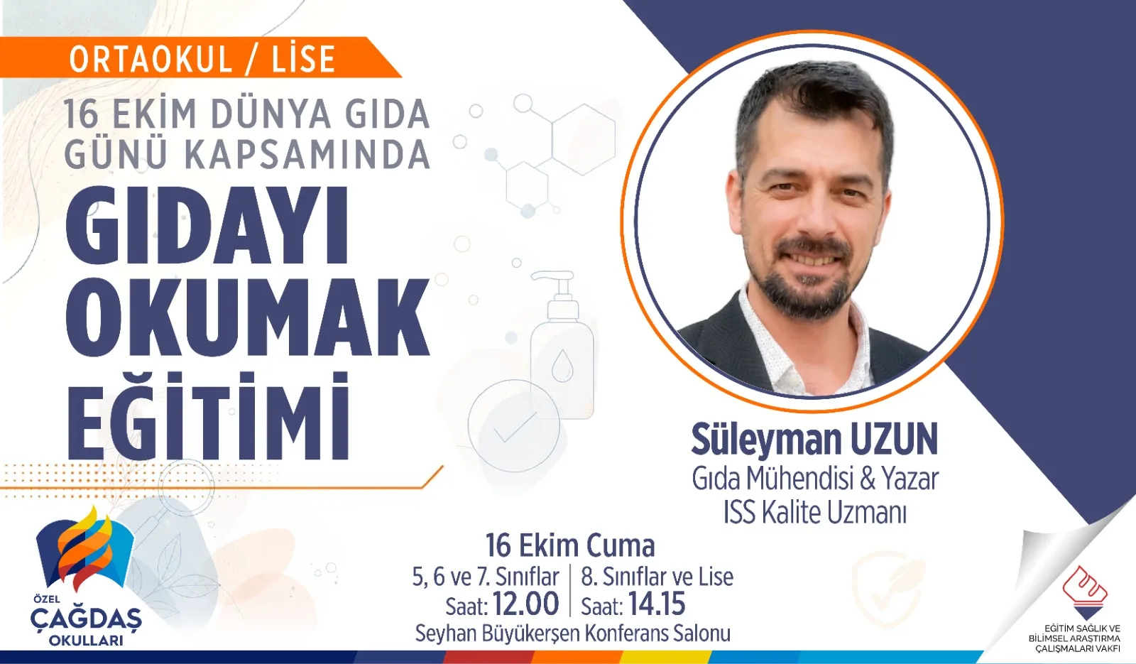 ÖĞRENCİLERİMİZ İÇİN "GIDAYI OKUMAK" EĞİTİMİ