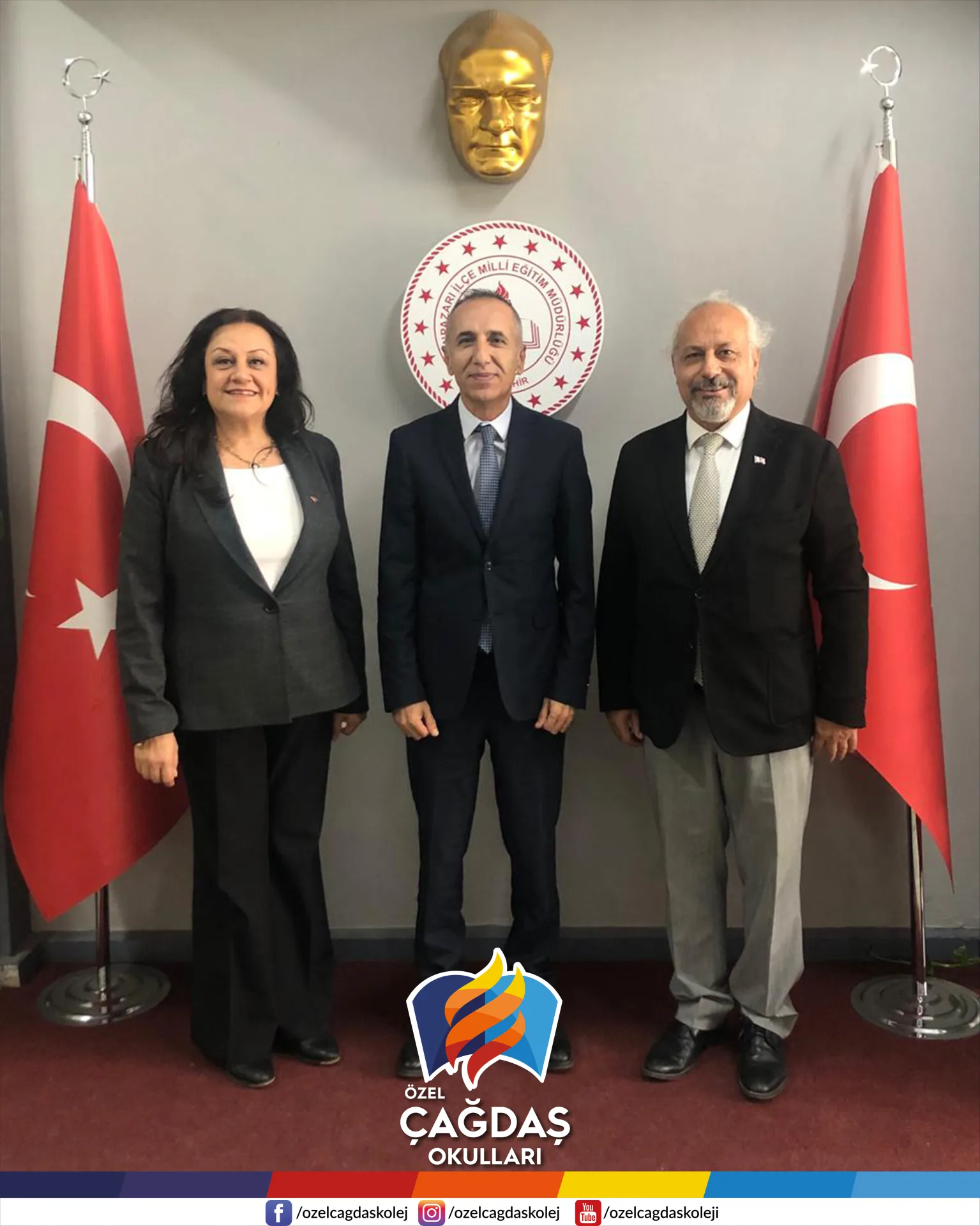 YÖNETİCİLERİMİZDEN MİLLİ EĞİTİM MÜDÜRLERİNE ZİYARET